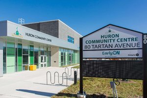 Exterior photo of Huron Community Centre